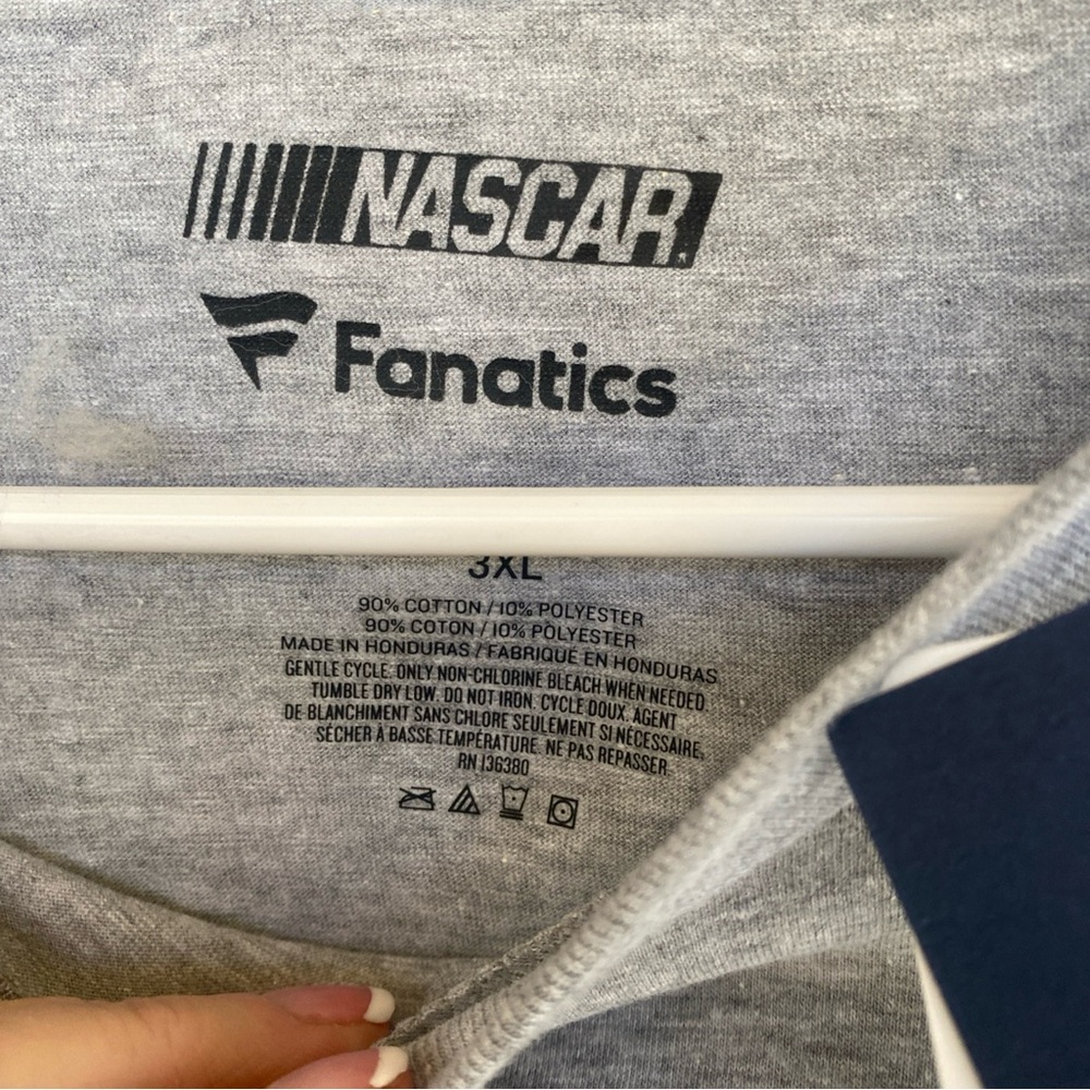 Fanatics Gray Roush Fenway Racing Tee - Picture 2 of 4